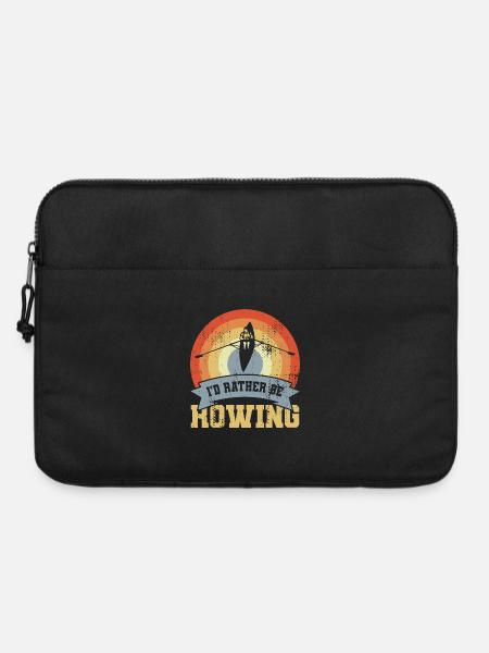 I’d Rather Be Rowing - Laptoptasche 15" - Schwarz