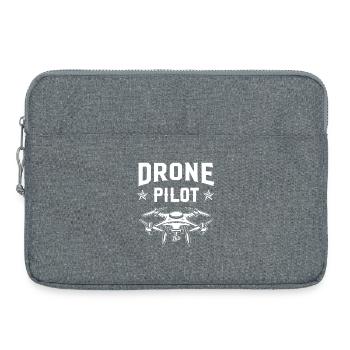 Drone Pilot - Laptop bag 15" - heather grey - Front