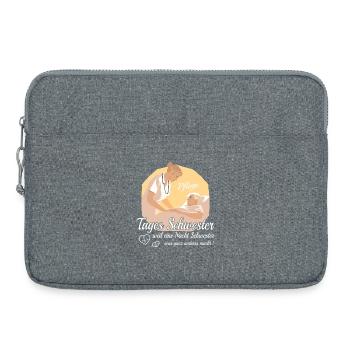 Day Sister - Laptop bag 15" - heather grey - Front