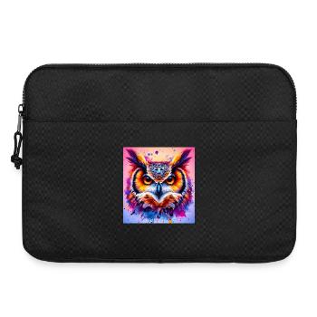 Eule - Laptoptasche 15" - Schwarz - Vorne