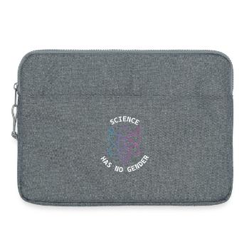 Science has no gender for women and men - Laptop bag 15" - heather grey - Front