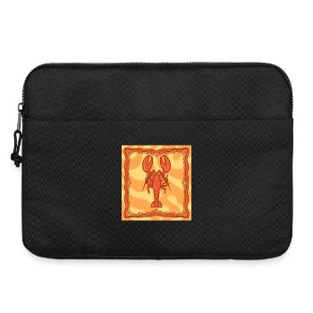 Red Lobster Illustration - Laptoptasche 15" - Schwarz - Vorne