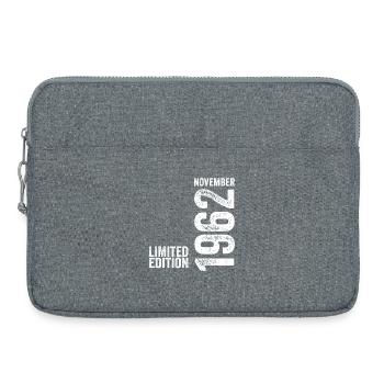 Novembre 1962 Édition Limitée Novembre 1962 - Sacoche pour ordinateur portable 15 pouces - gris chiné - Devant
