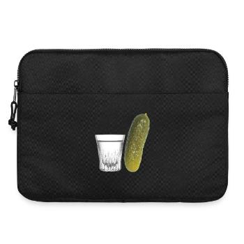 Shot and Pickle – Funny Polish Tradition Design - Sacoche pour ordinateur portable 15 pouces - noir - Devant
