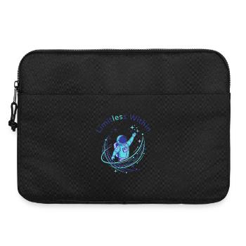 Borders inside - Laptop bag 15" - black - Front