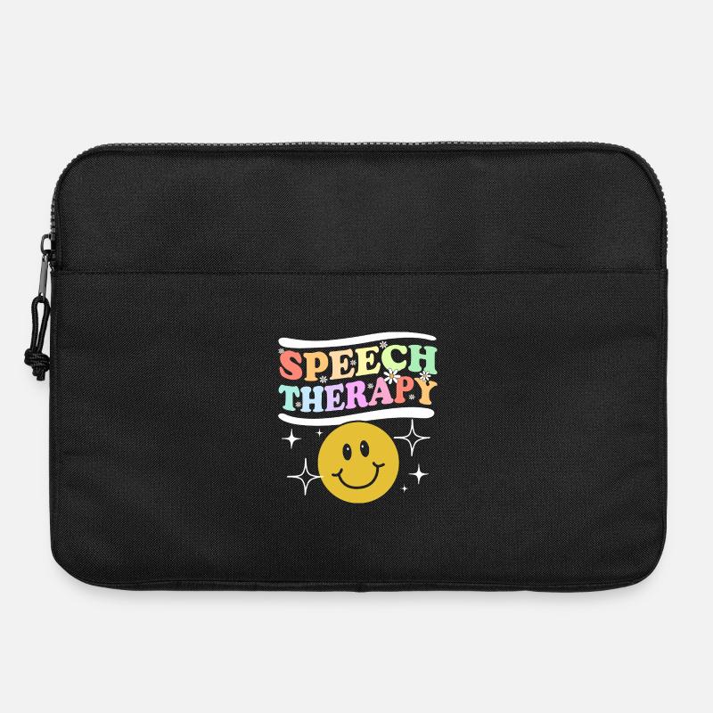 Logopädie Sprachtherapeut Logopäde - Laptoptasche 15" - Schwarz