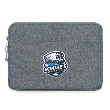 Les Aventures de Sonnie - Sacoche pour ordinateur portable 15 pouces - gris chiné - Devant