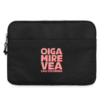 Oiga, Mire, Vea en rose - Sacoche pour ordinateur portable 15 pouces - noir - Devant