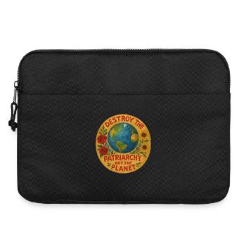 Planetenaufstand für Gleichberechtigung - Laptoptasche 15" - Schwarz - Vorne