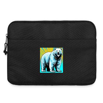 Eisbär - Laptoptasche 15" - Schwarz - Vorne