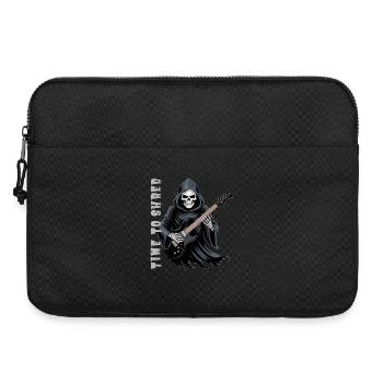 Grim Reaper Rocks The Guitar - Laptop bag 15" - black - Front