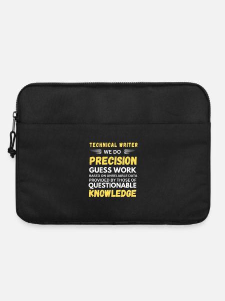 Technische Autoren-Präzisionsratsarbeit - Laptoptasche 15" - Schwarz