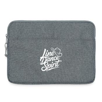 Line Dance Spirit - Sacoche pour ordinateur portable 15 pouces - gris chiné - Devant