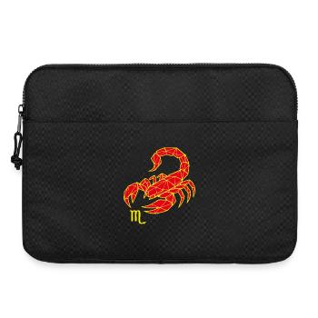 Geometrischer Skorpion Neon - Laptoptasche 15" - Schwarz - Vorne