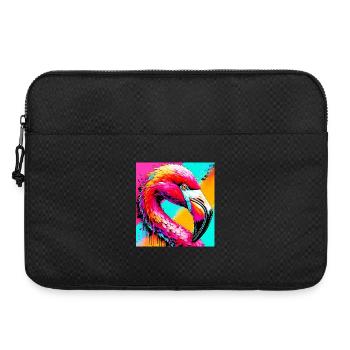 Flamingo - Laptoptasche 15" - Schwarz - Vorne