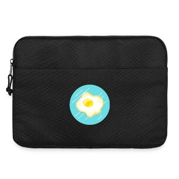 fried egg - Laptop bag 15" - black - Front