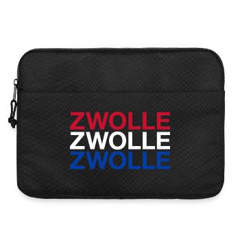 ZWOLLE Pays-Bas Drapeau des Pays-Bas - Sacoche pour ordinateur portable 15 pouces - noir - Devant