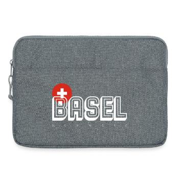 Basel - Laptoptasche 15" - Grau meliert - Vorne