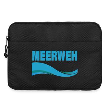 MEERWEH - Sacoche pour ordinateur portable 15 pouces - noir - Devant