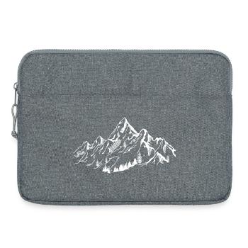 Gebirge - Laptoptasche 15" - Grau meliert - Vorne