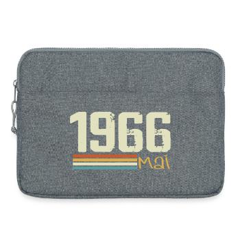 Mai 1966 - Sacoche pour ordinateur portable 15 pouces - gris chiné - Devant