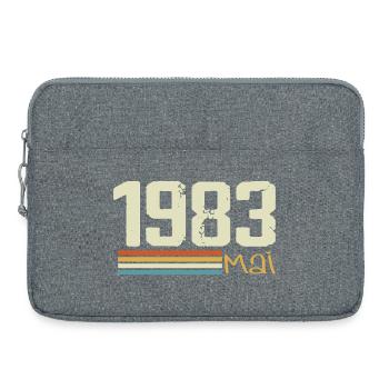 May 1983 - Laptop bag 15" - heather grey - Front