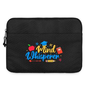 Pre K Teacher Mind Whisperer Kindergarten Teacher - Laptop bag 15" - black - Front