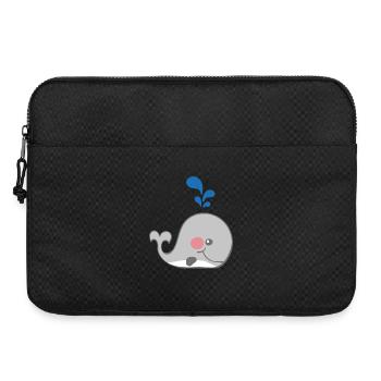 baleine - Sacoche pour ordinateur portable 15 pouces - noir - Devant