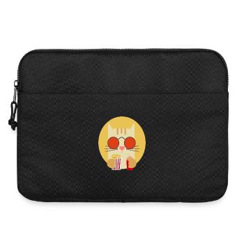 Popcorn Grignots Kino Canapé Fast Food Chips - Sacoche pour ordinateur portable 15 pouces - noir - Devant