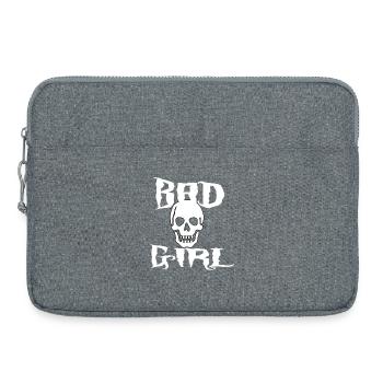 Bad Girl 2 - Laptop bag 15" - heather grey - Front