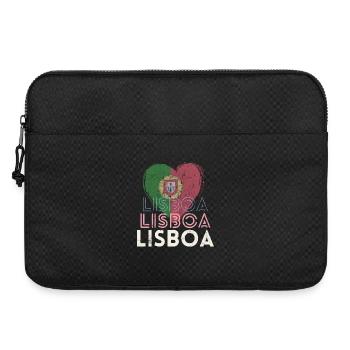 Lisbonne Portugal, belle ville est ma ville natale - Sacoche pour ordinateur portable 15 pouces - noir - Devant