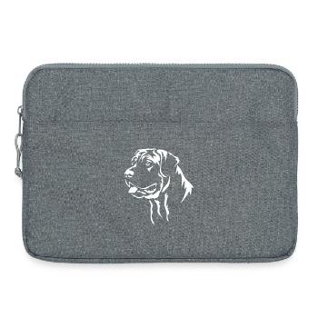 Presa Canario Head « Black Edition » - Sacoche pour ordinateur portable 15 pouces - gris chiné - Devant