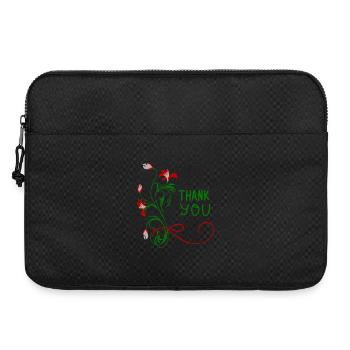 Thank You - Laptop bag 15" - black - Front