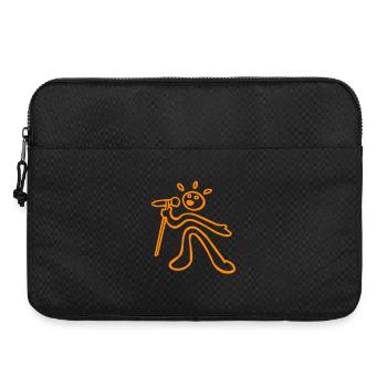 voice singer - Laptop bag 15" - black - Front