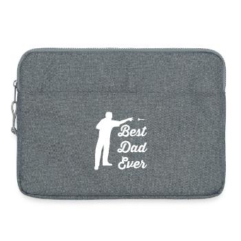 Pfeil - Laptoptasche 15" - Grau meliert - Vorne