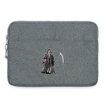 The Grim Reaper - Laptop bag 15" - heather grey - Front