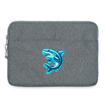 Shark - Laptop bag 15" - heather grey - Front