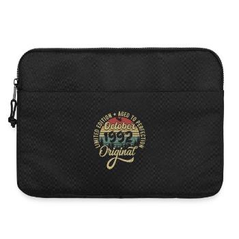 october 1992 anniversary october 1992 october - Laptop bag 15" - black - Front