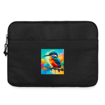 kingfisher - Laptop bag 15" - black - Front
