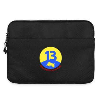 13 Bouches-du-Rhône - Laptop bag 15" - black - Front