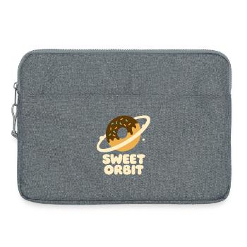 Mignon orbite beignet planète - Sacoche pour ordinateur portable 15 pouces - gris chiné - Devant