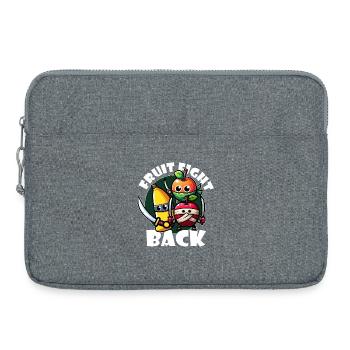 Fruit Fight Back - Sacoche pour ordinateur portable 15 pouces - gris chiné - Devant