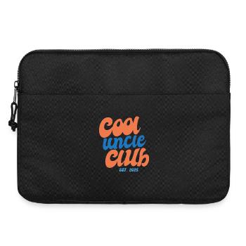 Cooler Onkel Club seit 2025 - Geschenk - Laptoptasche 15" - Schwarz - Vorne
