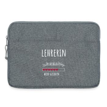 Teacher Training Student Profession Training Teacher - Laptop bag 15" - heather grey - Front