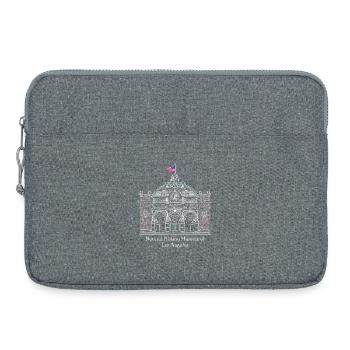 Natural History Museums LA, Los Angeles Zeichnung - Laptoptasche 15" - Grau meliert - Vorne