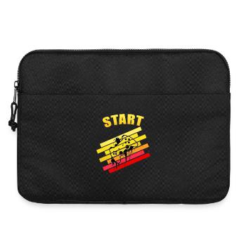 Retro Vintage Start Gaming Controller | Neon Graff - Laptoptasche 15" - Schwarz - Vorne