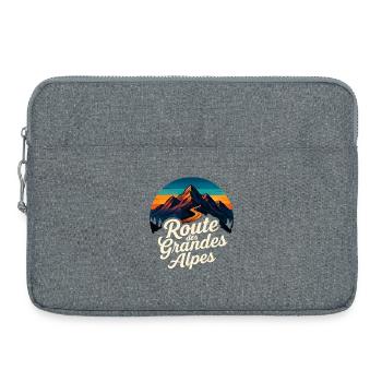 Route des Grandes Alpes Vintage - Laptop bag 15" - heather grey - Front