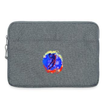 Basketball - Laptoptasche 15" - Grau meliert - Vorne