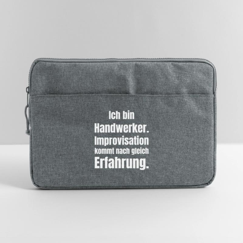 I am a craftsman – improvisation based on experience Laptop bag 15"