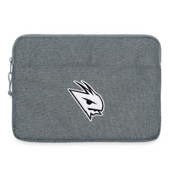 logo_bordado - Sacoche pour ordinateur portable 15 pouces - gris chiné - Devant